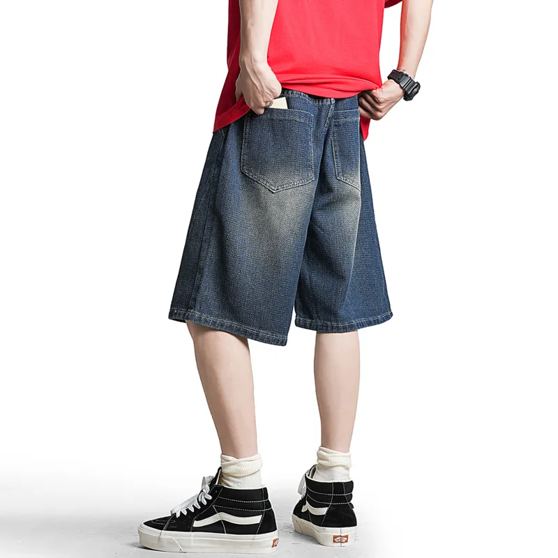 ALang Studio Denim Shorts Unisex-5
