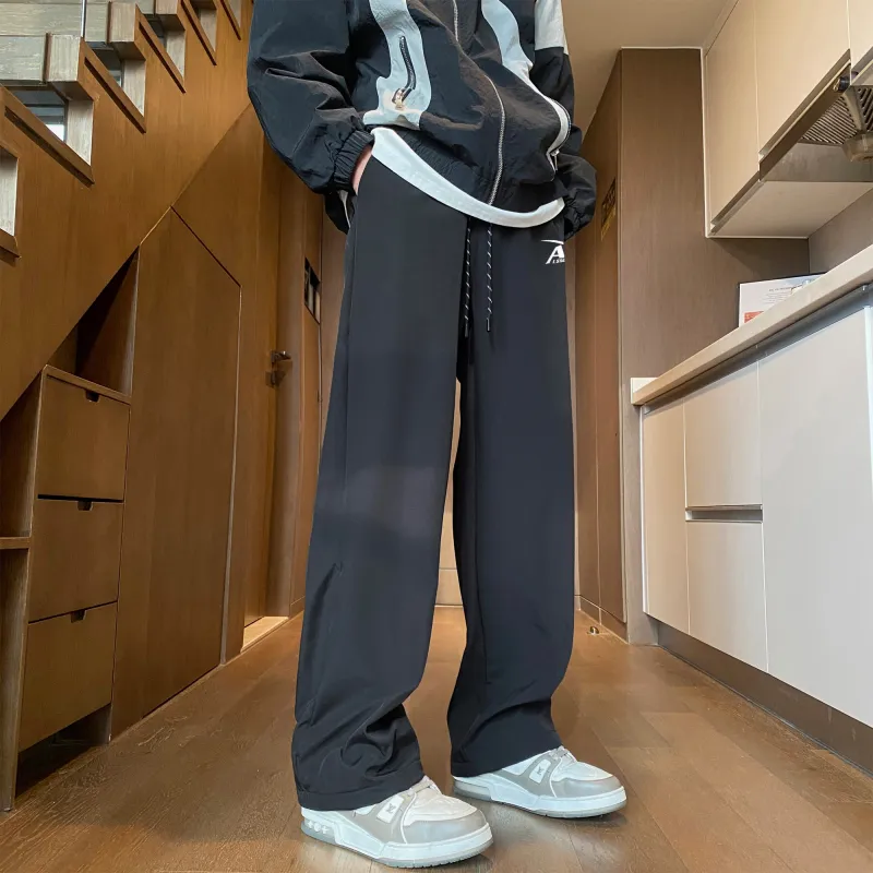 ALang Studio Casual Pants Unisex Black-9