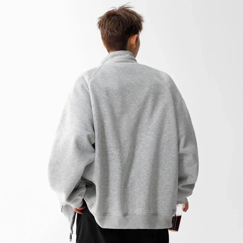 ALang Studio Sweatshirt Unisex Heather Gray-1