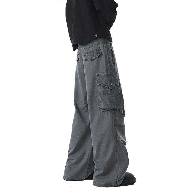 ALang Studio Casual Pants Unisex Gray-5