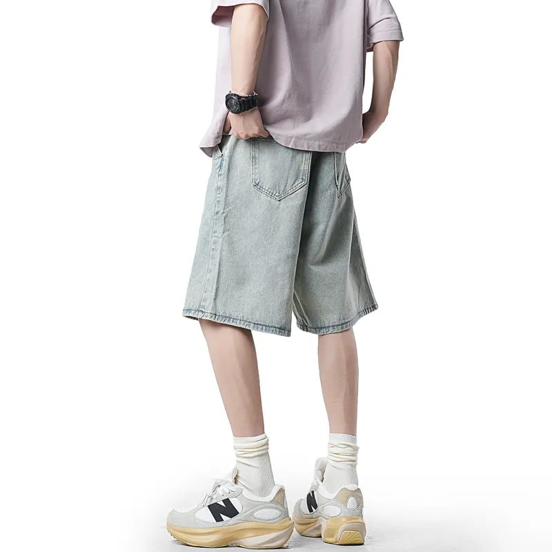 ALang Studio Denim Shorts Unisex-14