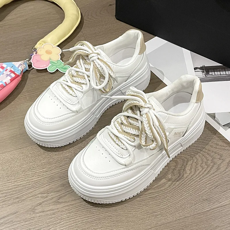 FIRS Kids Water Resistant Wear Resistant Height Increasing Kids' Skateboarding Shoes Teenagers-4