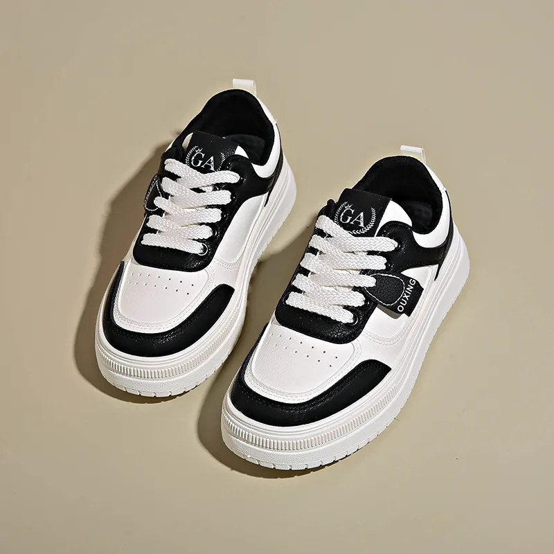 FIRS Kids Anti Slip Wear Resistant Low Top Skateboard Shoes Women's-5