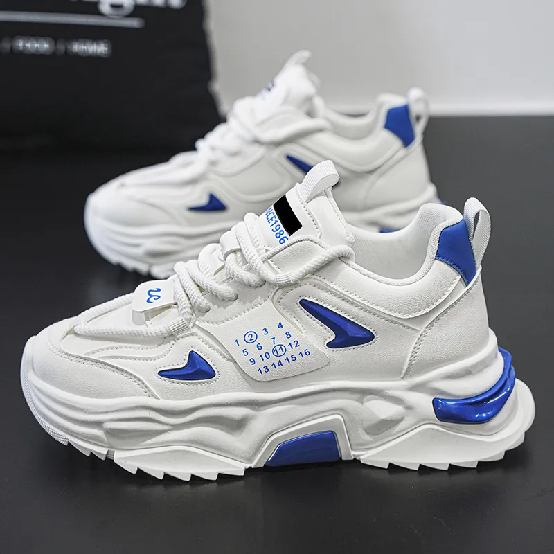 FIRS Kids Abrasion Resistant Waterproof Lightweight Low Top Chunky Sneakers Men's-5