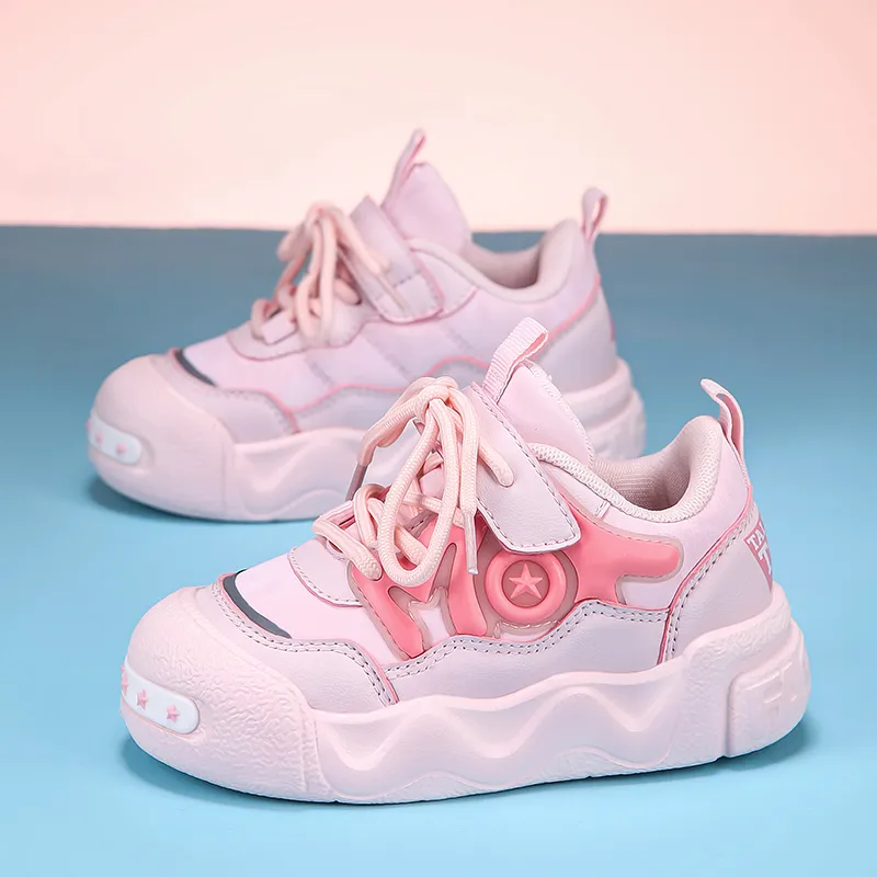 FIRS Kids Anti Slip Wear Resistant Mid Top Kids Lifestyle Shoes Kids'-4