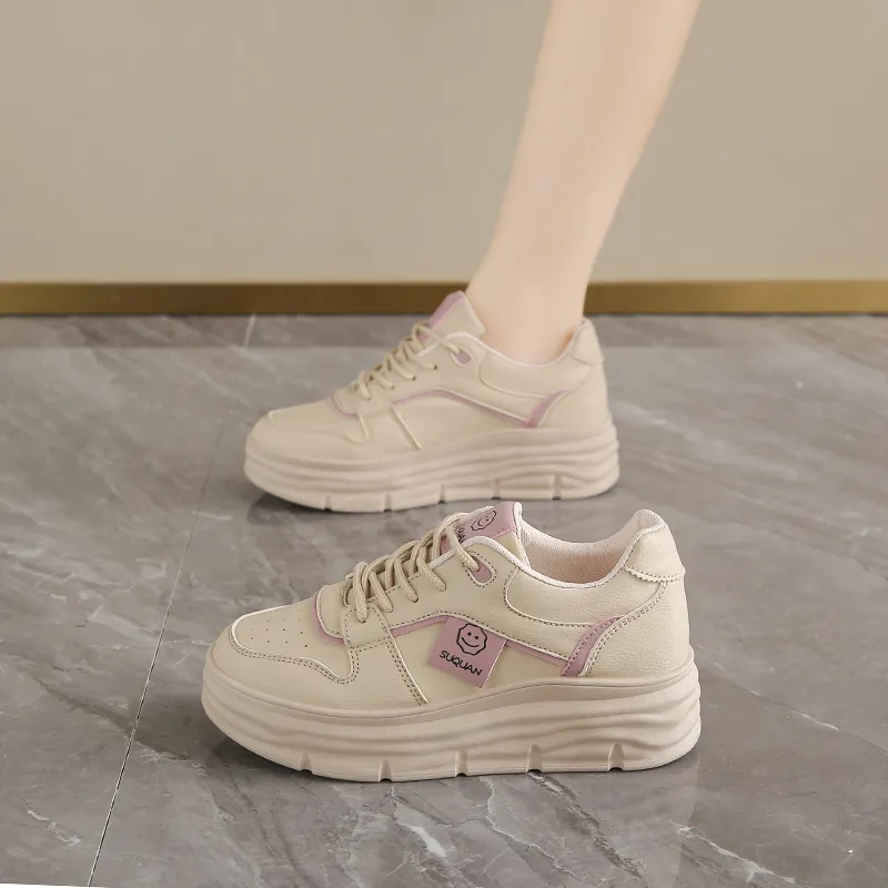 EASTERN CAMEL Slip Resistant Height Increasing Low Top Casual Shoes Women's-13