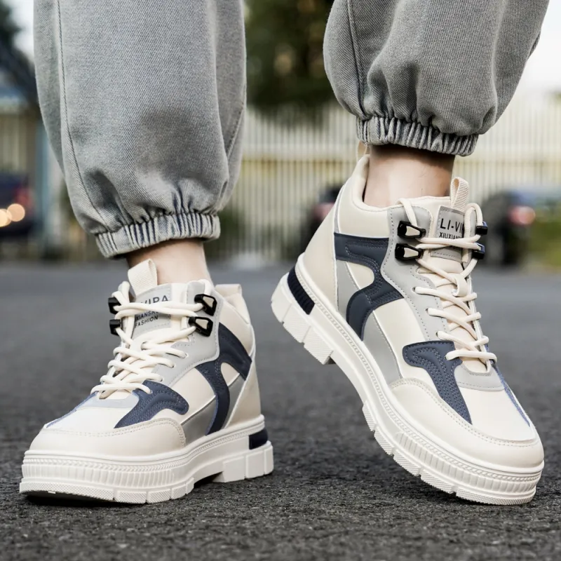 EASTERN CAMEL Abrasion Resistant Mid Top Casual Shoes Men's-1