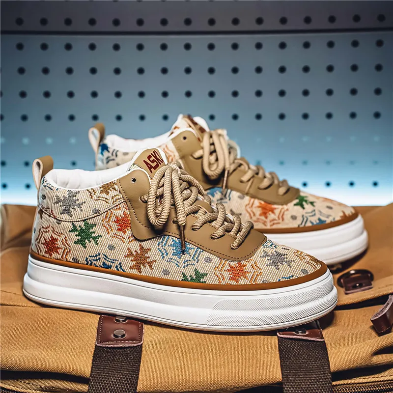EASTERN CAMEL Coverage Slip Resistant And Abrasion Resistant Skateboard Shoes Men's-8