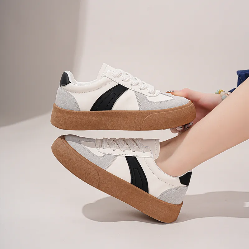 EASTERN CAMEL Low Top Skateboard Shoes Women's-1
