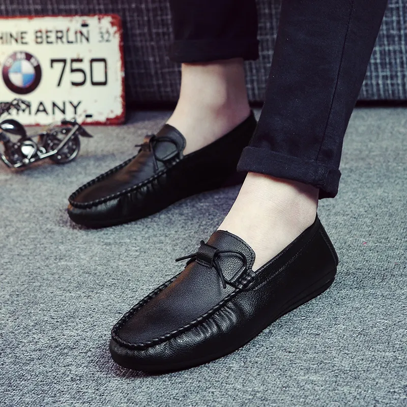 EASTERN CAMEL Gommino Loafers Men's Black-1
