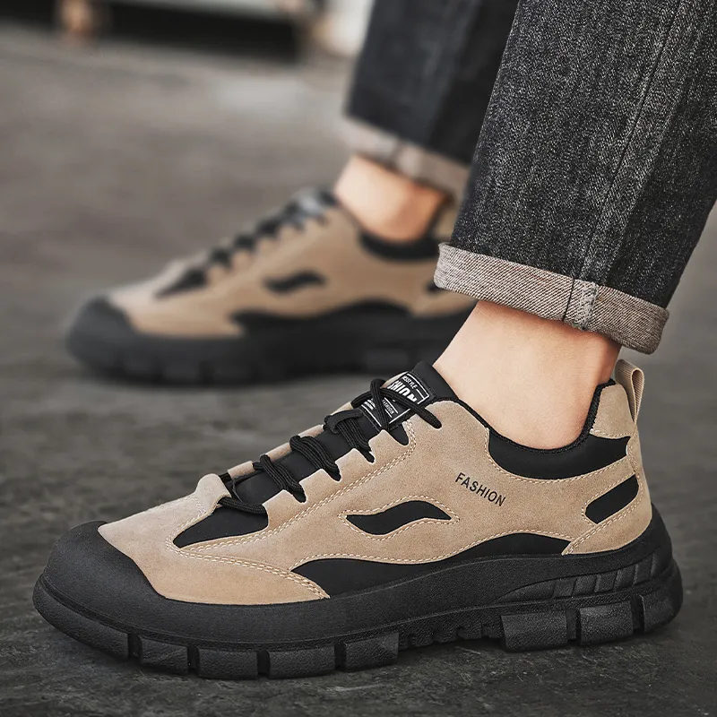 EASTERN CAMEL Coverage Thermal Slip Resistant Cushioning Abrasion Resistant Low Top Casual Shoes Men's-6