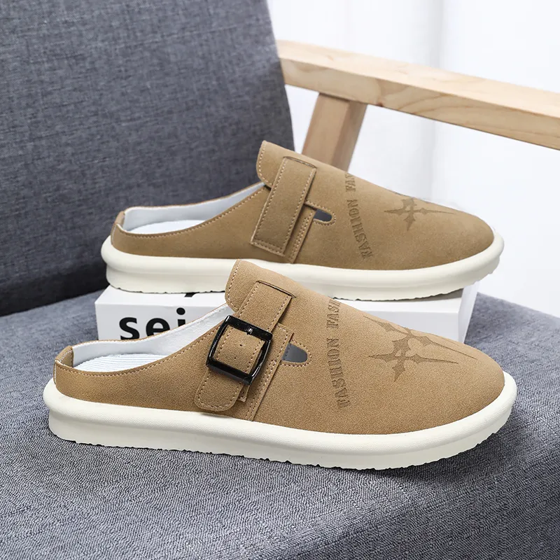EASTERN CAMEL Slip Resistant Closed Toe Slippers Men's-3