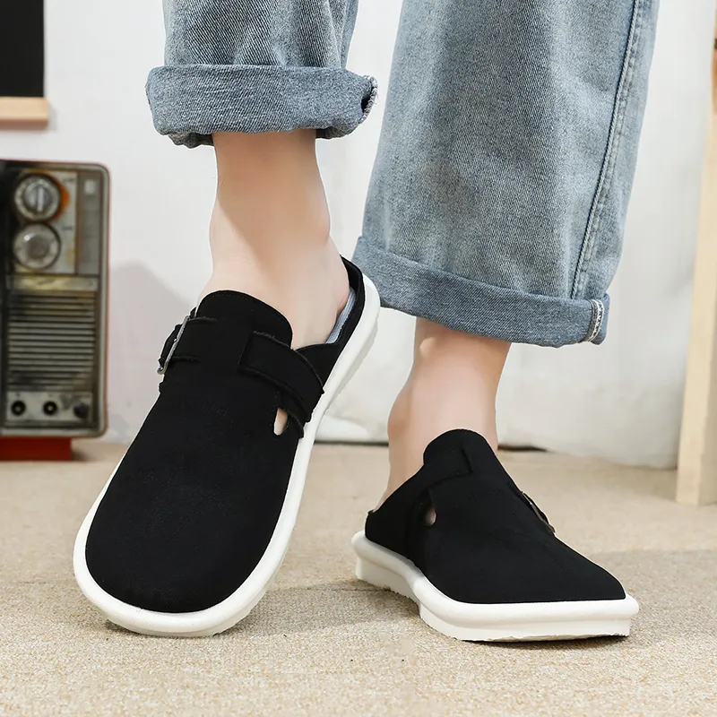 EASTERN CAMEL Slip Resistant Closed Toe Slippers Men's-12