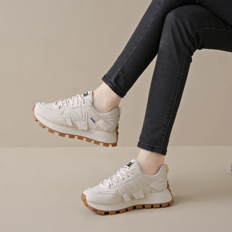 EASTERN CAMEL Shock Absorbers With Slip Resistant And Abrasion Resistant Properties Low Top Casual Shoes Women's-11