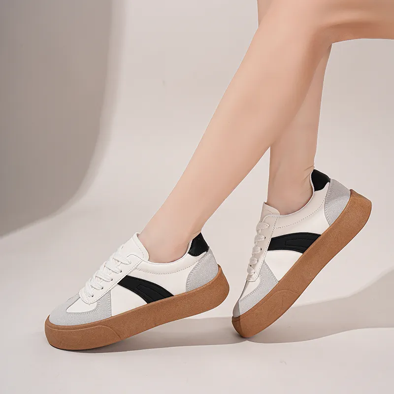 EASTERN CAMEL Low Top Skateboard Shoes Women's-5