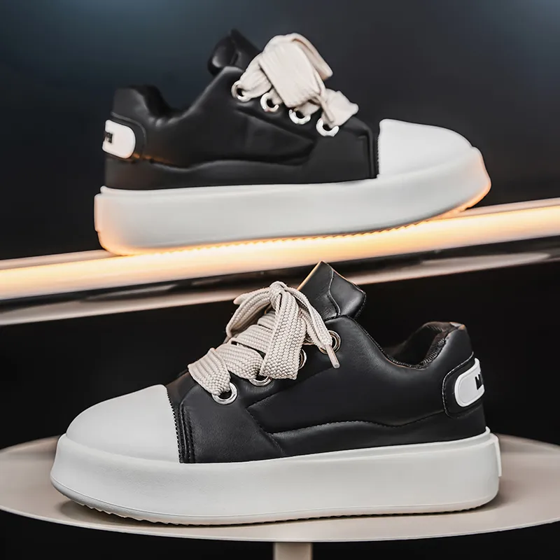 EASTERN CAMEL Skateboard Shoes Men Low Top-2