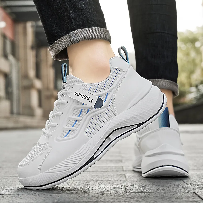 EASTERN CAMEL Slip Resistant Cushioning, Abrasion Resistant, Lightweight Support, Height Increasing Casual Shoes Men's-6