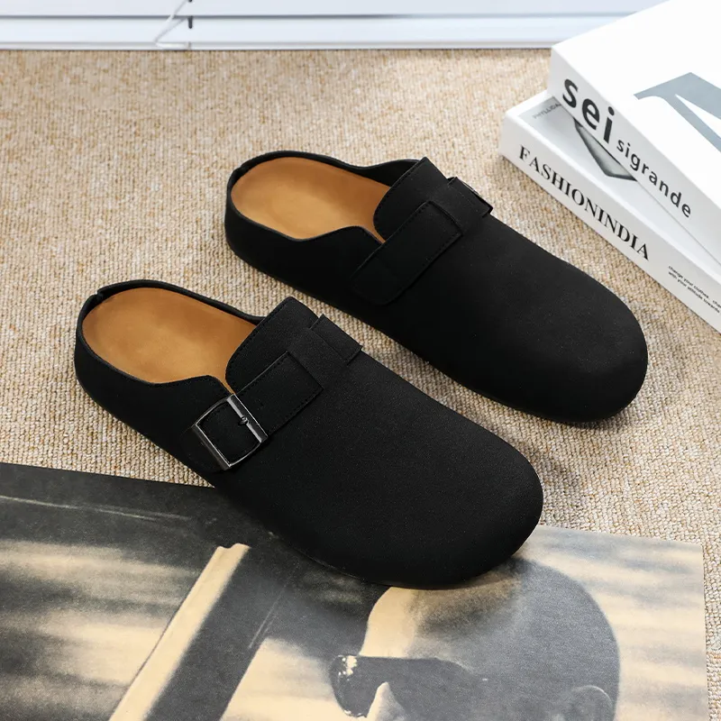 EASTERN CAMEL Closed Toe Slippers Men's-2