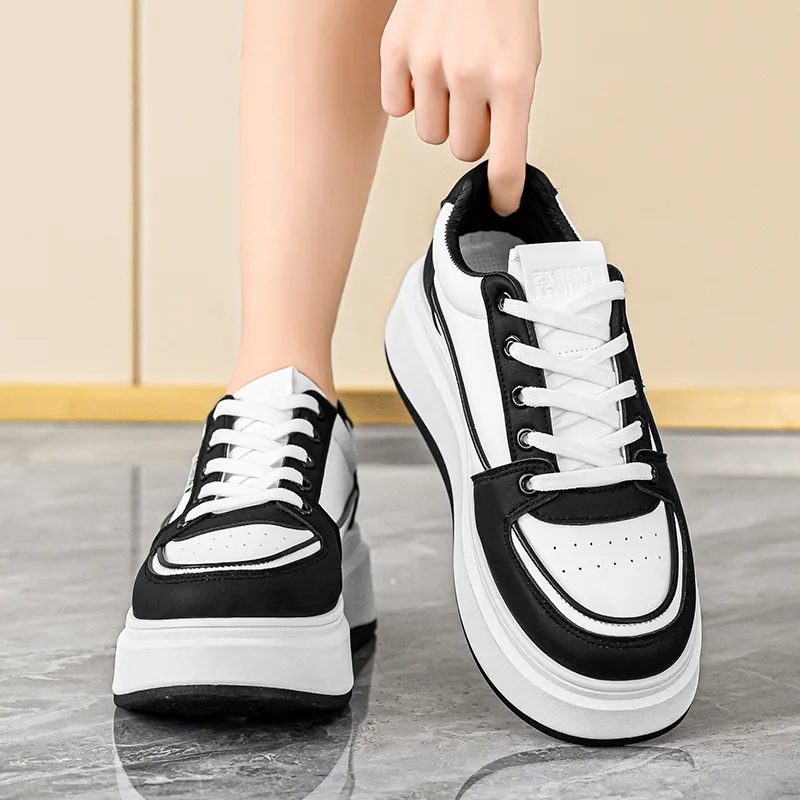 EASTERN CAMEL Slip Resistant Waterproof Cushioning Abrasion Resistant Low Top Skateboard Shoes Women's-10