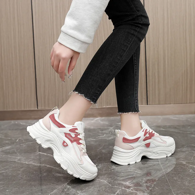 EASTERN CAMEL Low Top Chunky Sneakers Women's-4