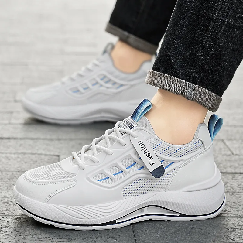 EASTERN CAMEL Slip Resistant Cushioning, Abrasion Resistant, Lightweight Support, Height Increasing Casual Shoes Men's-5