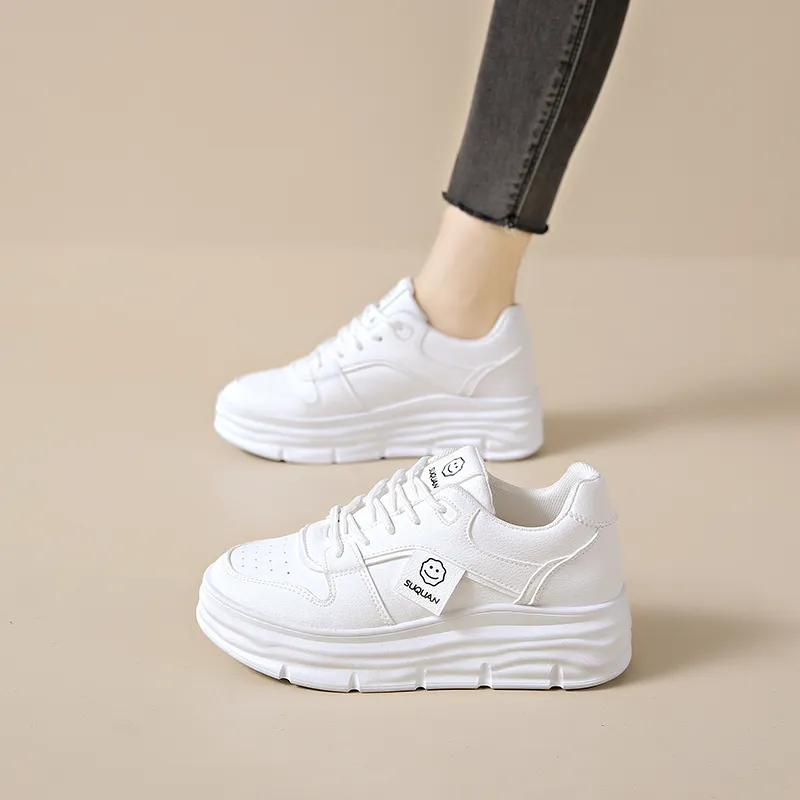 EASTERN CAMEL Slip Resistant Height Increasing Low Top Casual Shoes Women's-7
