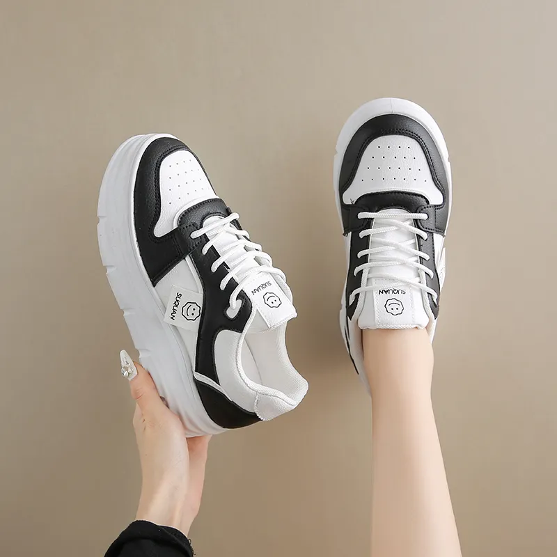 EASTERN CAMEL Slip Resistant Height Increasing Low Top Casual Shoes Women's-3