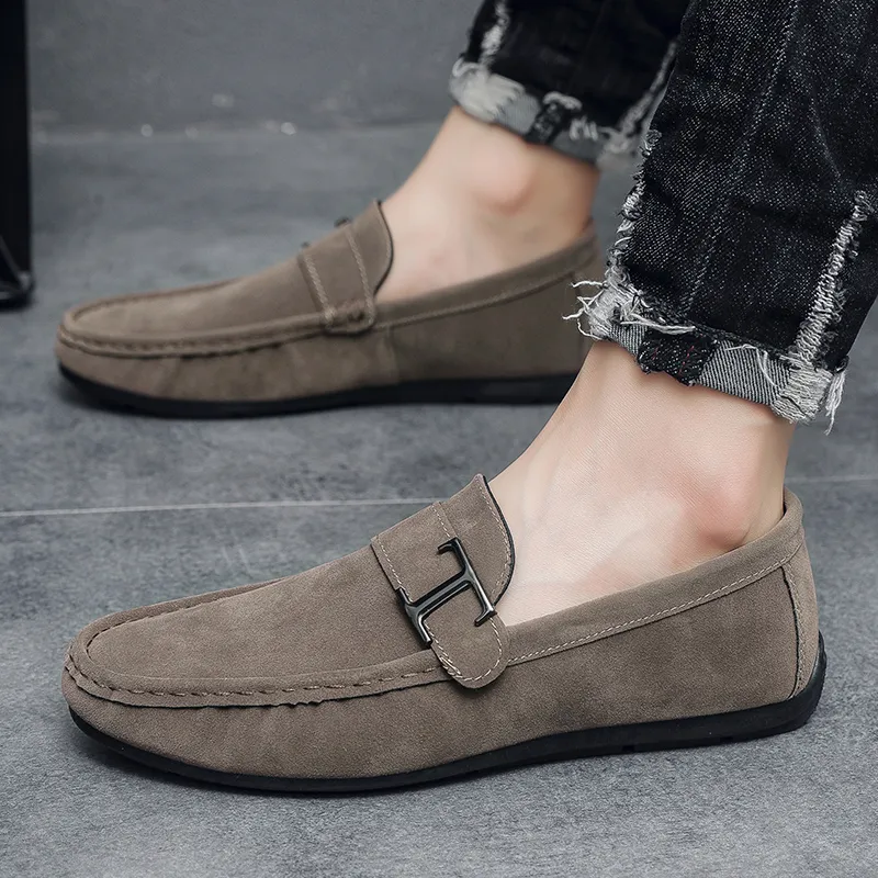 EASTERN CAMEL Gommino Loafers Men's-1