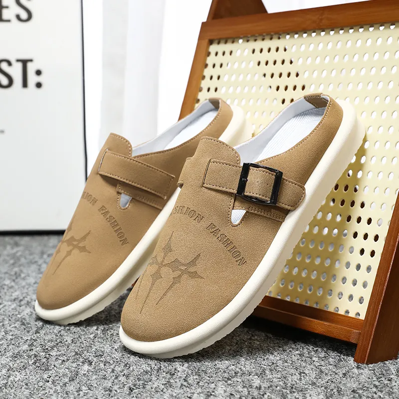 EASTERN CAMEL Slip Resistant Closed Toe Slippers Men's-1