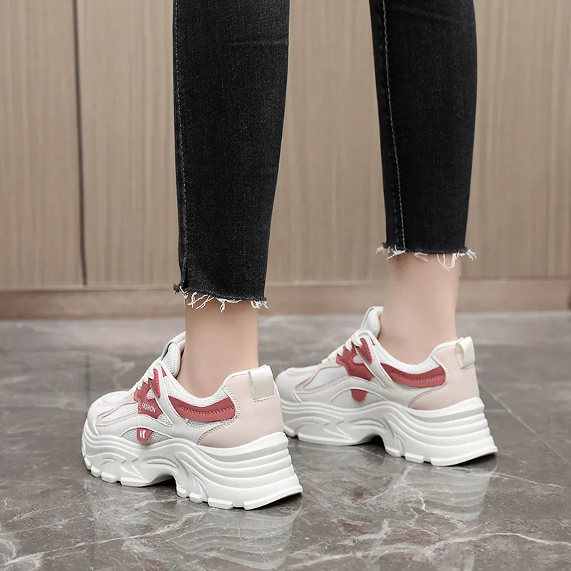EASTERN CAMEL Low Top Chunky Sneakers Women's-3