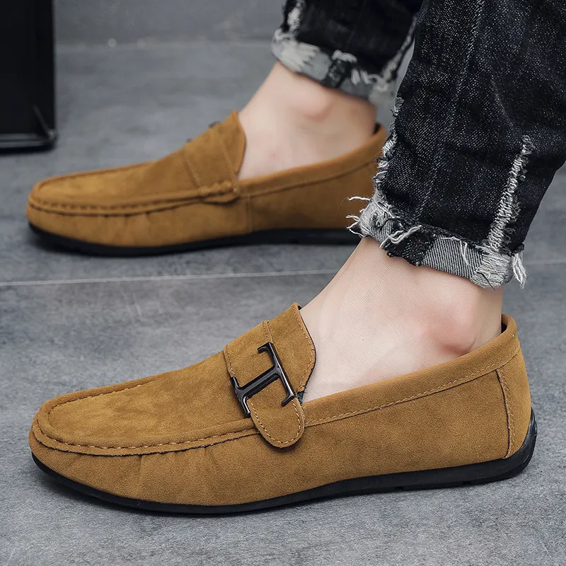 EASTERN CAMEL Gommino Loafers Men's-8