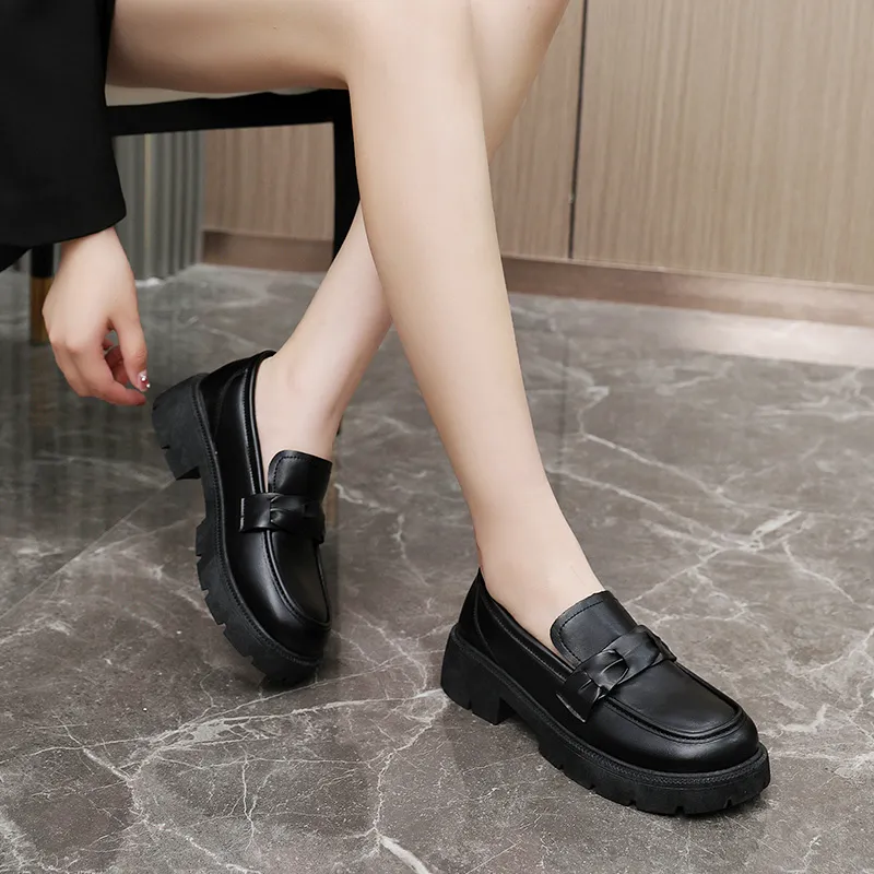 EASTERN CAMEL Loafers Women's Black-5