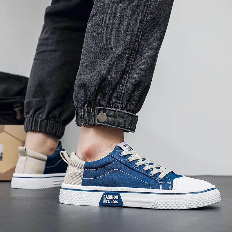 EASTERN CAMEL Skateboard Shoes Men Low Top Black-15