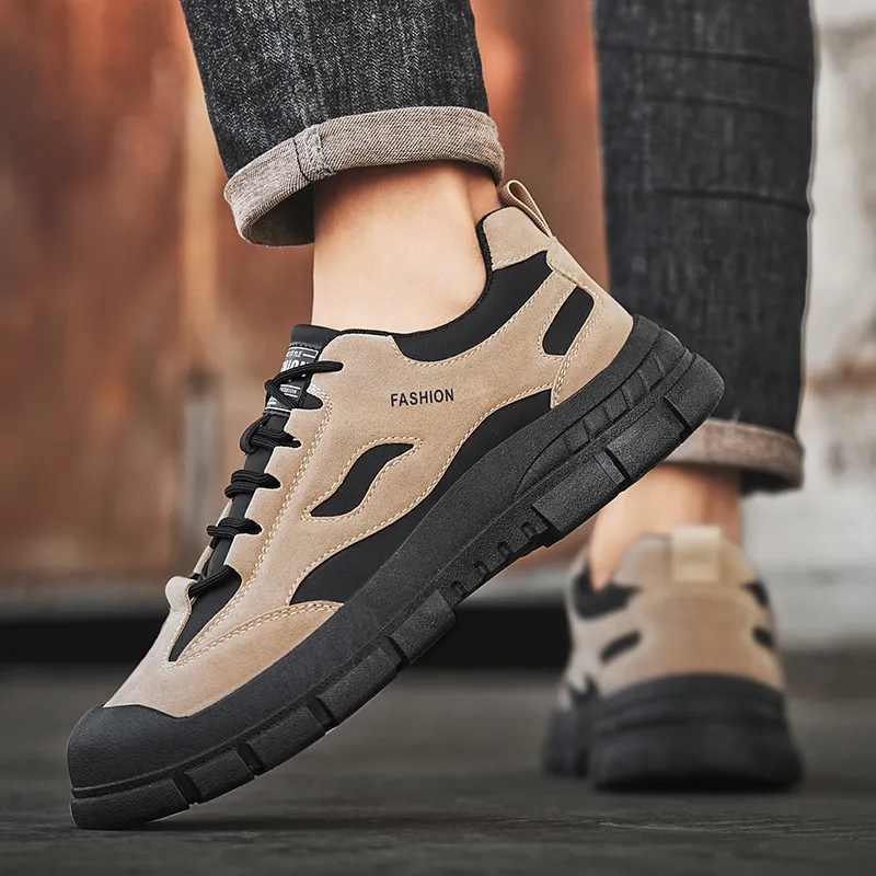 EASTERN CAMEL Coverage Thermal Slip Resistant Cushioning Abrasion Resistant Low Top Casual Shoes Men's-5