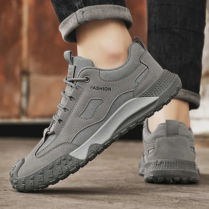 EASTERN CAMEL Anti Slip Wear Resistant Low Top Casual Shoes Men's-12