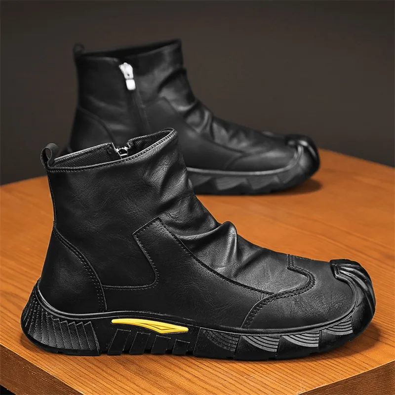 EASTERN CAMEL Ankle Boots Men's-2