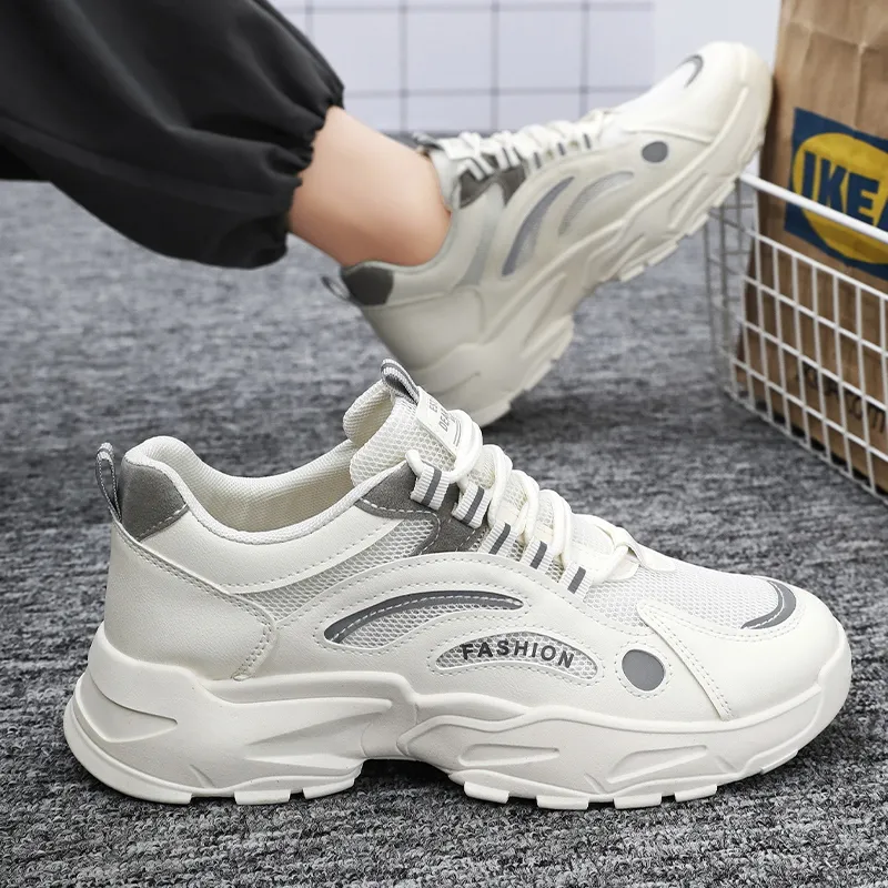 EASTERN CAMEL Waterproof Height Increase Low Top Life Casual Running Shoes, Athletic Shoes Men's-4