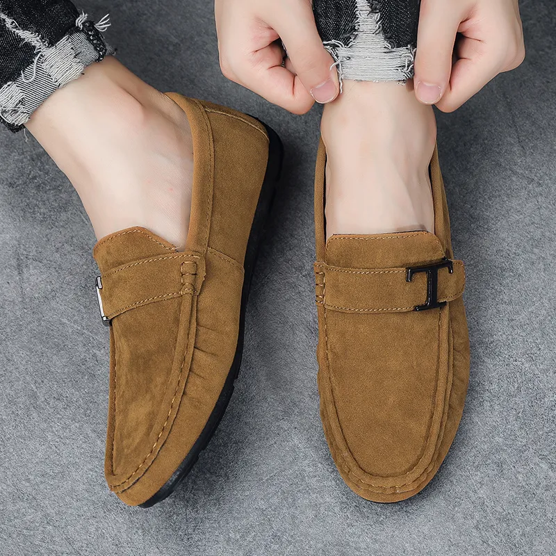EASTERN CAMEL Gommino Loafers Men's-7
