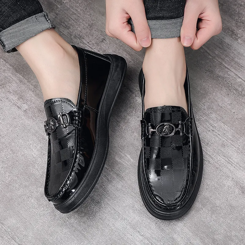EASTERN CAMEL Loafers Men's Black-4