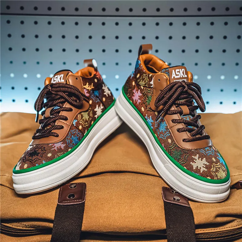 EASTERN CAMEL Coverage Slip Resistant And Abrasion Resistant Skateboard Shoes Men's-16