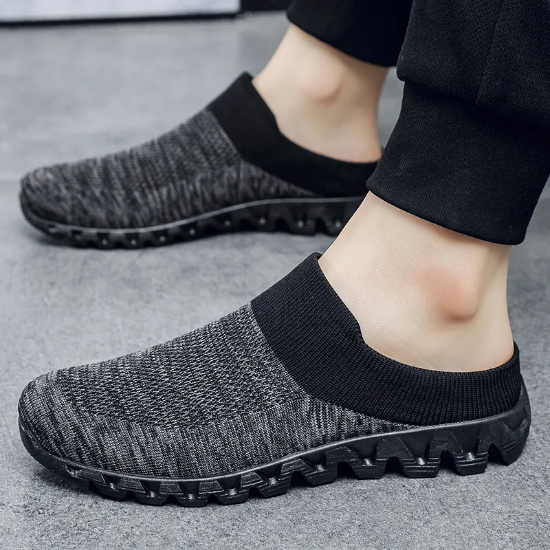 EASTERN CAMEL Slip Resistant, Quick Dry, Quiet Closed Toe Slippers Men's-4