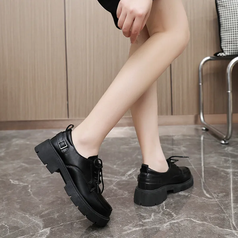 EASTERN CAMEL Casual Single Shoes Women's Black-2