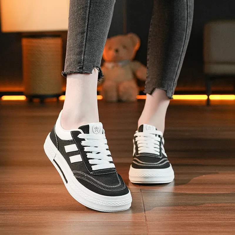 EASTERN CAMEL Low Top Canvas Shoes Women's-3