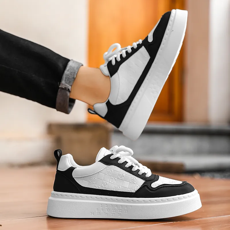 EASTERN CAMEL Skateboard Shoes Men Low Top Black-10
