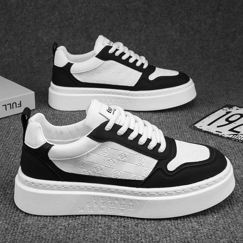 EASTERN CAMEL Skateboard Shoes Men Low Top Black-11
