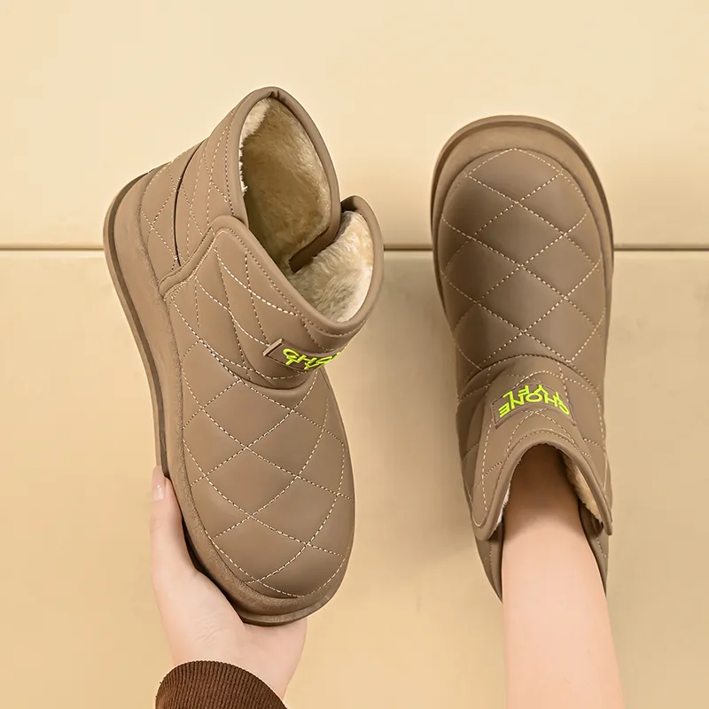 EASTERN CAMEL Thermal Abrasion Resistant Cushioning Short Snow Boots Women's-11
