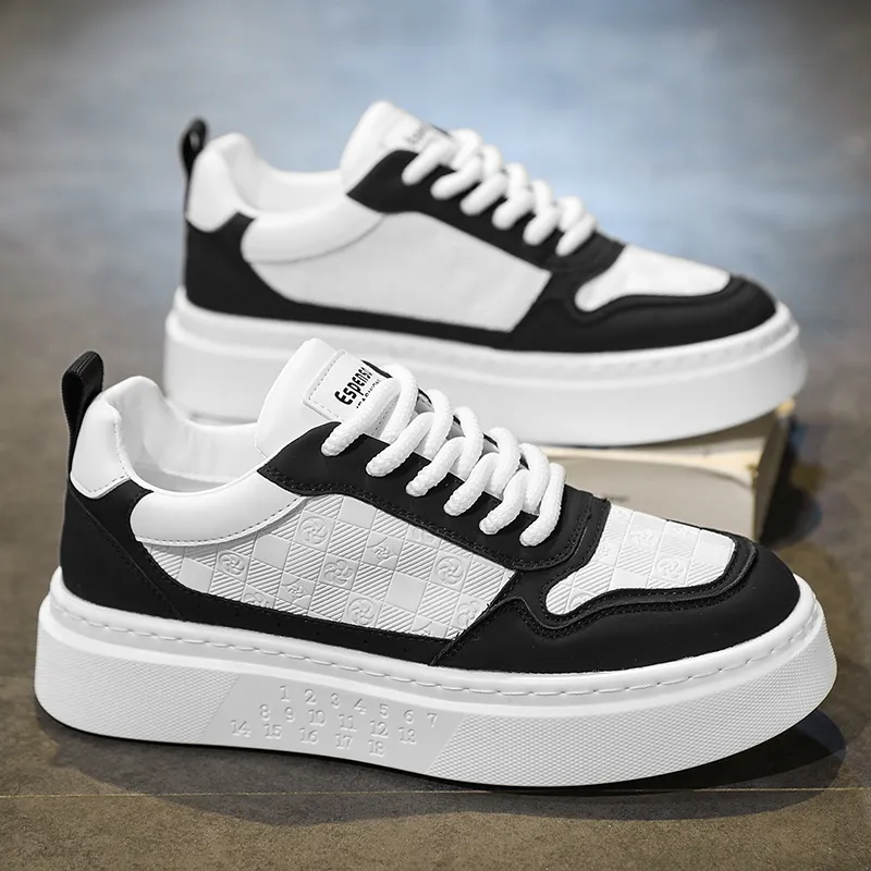 EASTERN CAMEL Skateboard Shoes Men Low Top Black-9