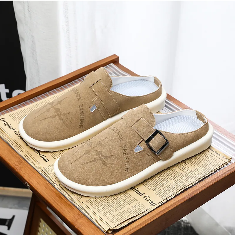 EASTERN CAMEL Slip Resistant Closed Toe Slippers Men's-2