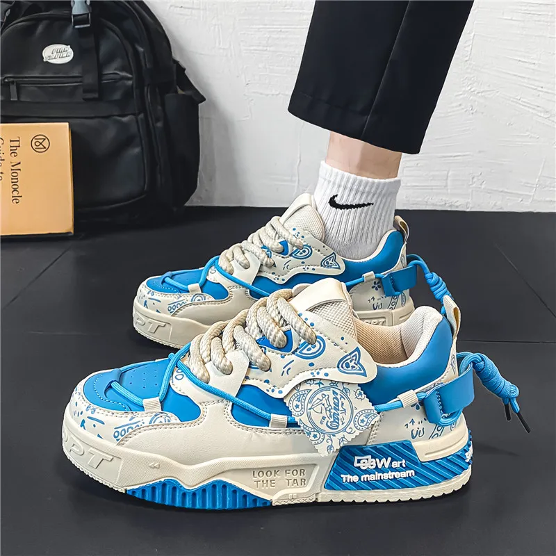 EASTERN CAMEL Low Top Skateboard Shoes Men's-15