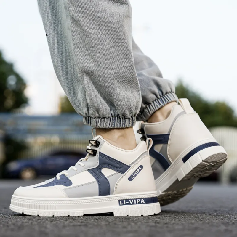EASTERN CAMEL Abrasion Resistant Mid Top Casual Shoes Men's-5